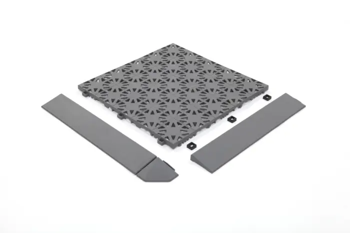 Pp fliese boden platte tm multifunction iron ore dark grey gewerbe home outdoor aufbau